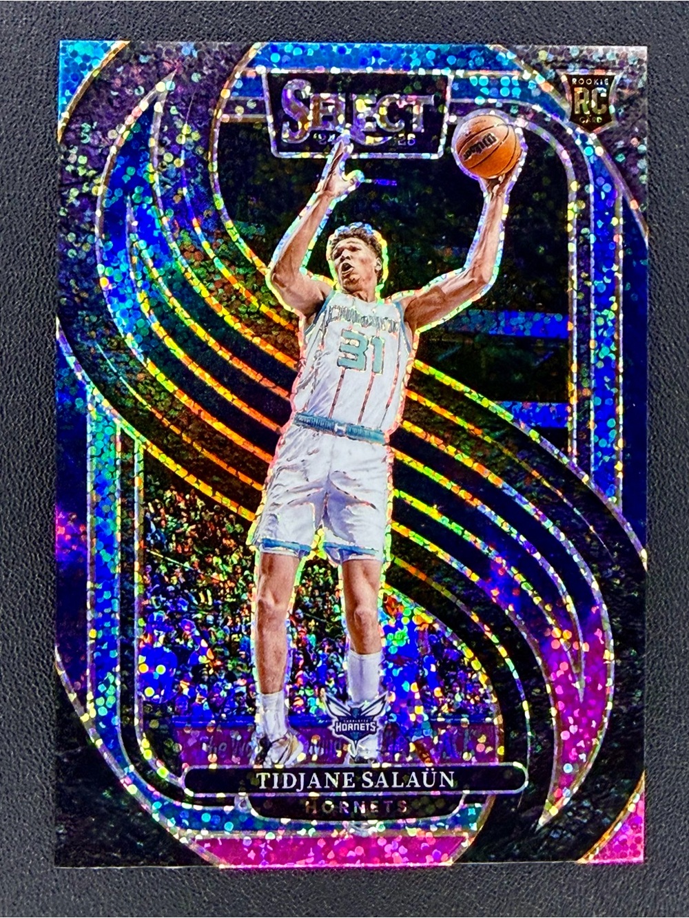 2024-25 Panini Select Tidjane Salaun Premier Cosmic SP Prizm Rookie RC #169